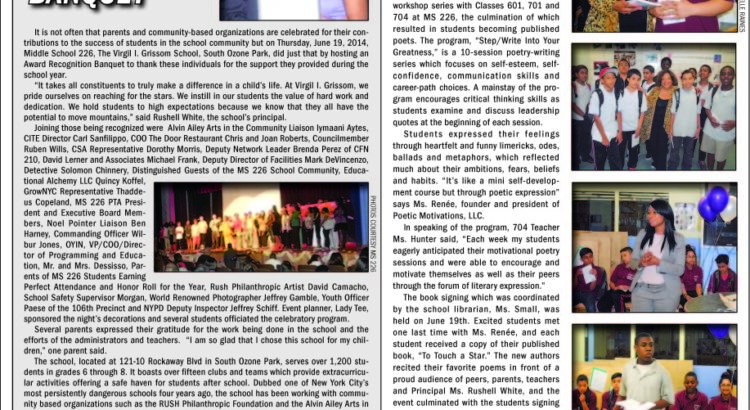 School newsletter featuring events and highlights.